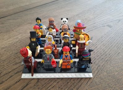 The lego collectibles minifigs complete set