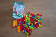 Hedgehog Blocks/ Stickle Bristle Bricks for Kids, 150 pieces