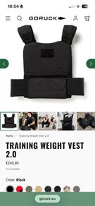 weight vest & plates