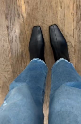 COS Square Toe ankle boots - NEW