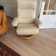 Ekornes Stressless Armchair and Footsstall