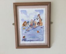 Art - Humorous Watercolour (Liam Keeley)