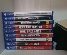 Ps4 games (Red Dead 2 and Last of Us are reserved)
