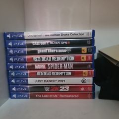 Ps4 games (Red Dead 2 and Last of Us are reserved)