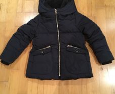 Zara Girls Down Jacket, size-6 years