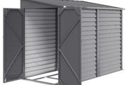 Galvanised Metal Garden Shed 5 x 9ft