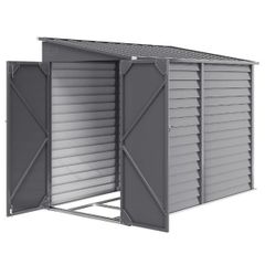 Galvanised Metal Garden Shed 5 x 9ft