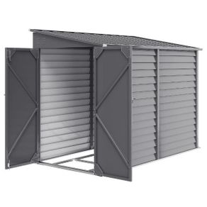 Galvanised Metal Garden Shed 5 x 9ft