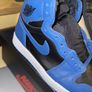 Air Jordan 1  high OG dark marina Blue uk7.5 Image 4