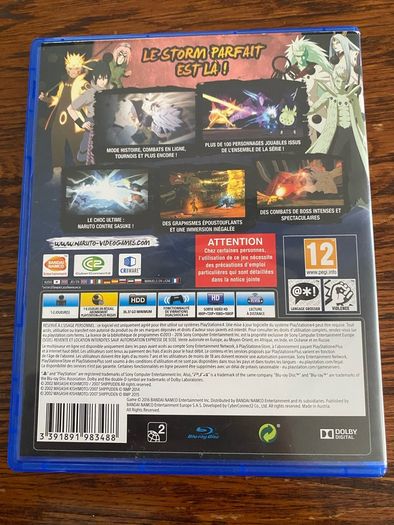 ps4 game: Naruto Shippuden ultimate ninja storm