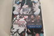Brand New 3 film Boxset Dvd Hot Fuzz/Smokin Aces/Miami Vice