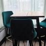 Tall table and 3 bar chairs Image 4