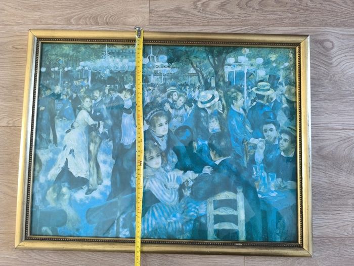 wall art vintage framed print of Bal du Moulin de la Galette by Pierre-Auguste Renoir.