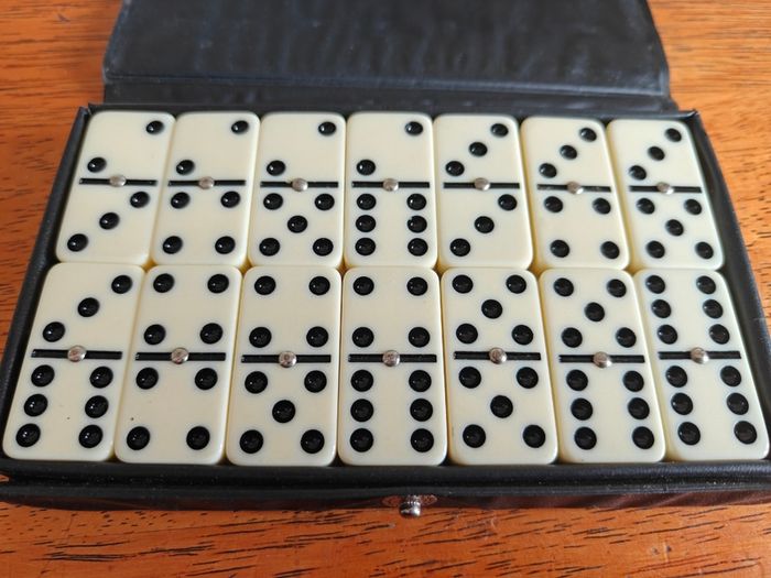 Vintage Dominoes Set
