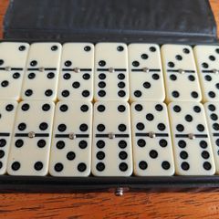 Vintage Dominoes Set