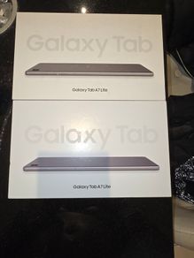Galaxy Tab A7 Lite x 2 with accessories