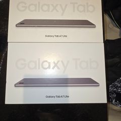 Galaxy Tab A7 Lite x 2 with accessories