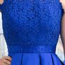 Royal Blue Confirmation Dress / Girls Occasion Dress & Free Blue Ribbon Laces Image 4