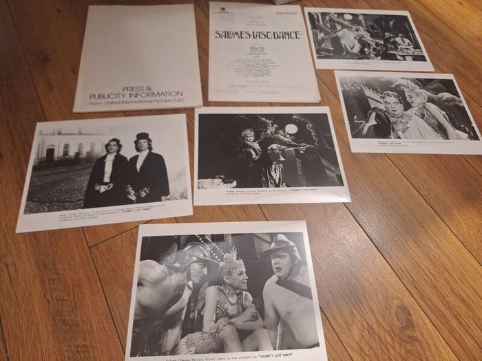Salomes Last Dance Press Kit 1988