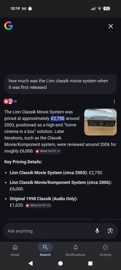 Linn Classik home entertainment system complete