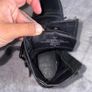 Dune London Pamir Black Reall Leather Biker Boots UK 6 / EU 39 Wide Fit Image 6