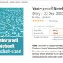Wiley Waterproof Notebook - Pocket-sized Army Camping Hiking Fishing Hunting Image 4