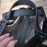 Small real leather picotin style bag Image 8