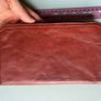 leather clutch excellent condition unisex Image 3