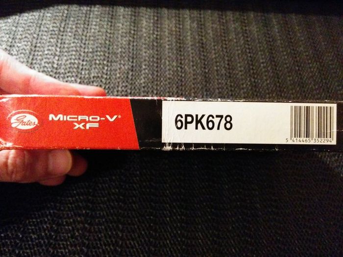 Nissan Micra drive belt