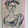 Original Painting Irish  Figurative Roman Statue Painting Original Art contemporary Irish art Image 4