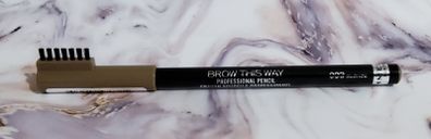 Rimmel Brow This Way Professional Pencil - 003 Blonde - New