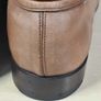 mens BARKER TORQUAY slip on shoes Brown Burnished Calf Size UK 7.5 EU 41.5 moccasin boat shoes Image 8