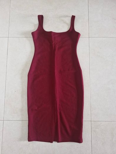 Bodycon dress Burgundy s. S/M