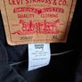 Levi Strauss Black Denim Jacket XL Image 2