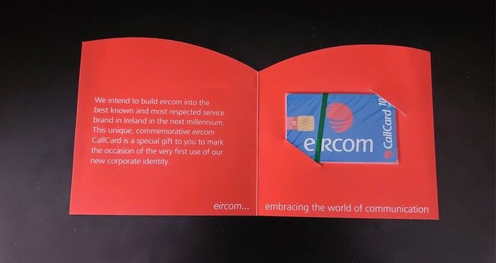 Callcard Mint in Folder