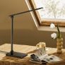 Desk Lamp Eye-Caring LED Table Lamp Dimmable Bedside Lamp with 2 USB Charging Ports and 10 Brightness Levels x 5 Colour Modes Touch Control Daylight Lamp for Office, Bedside, Reading- Auto Timer Image 9