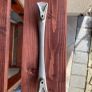 Matt nickel grey knobs and handles for cupboards or doors Image 7