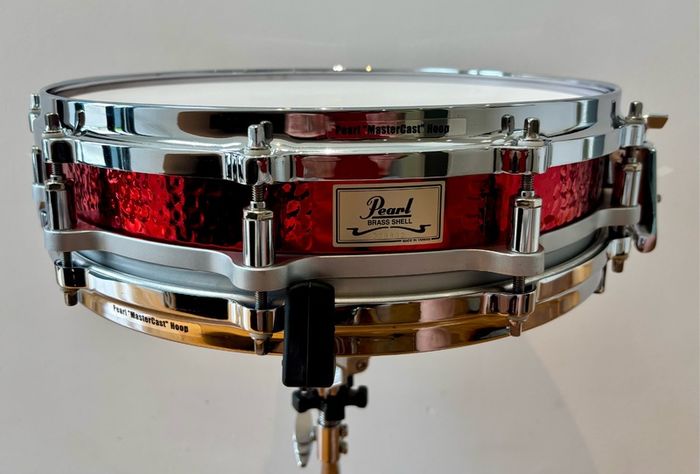 Pearl Limited Edition Free Floating Brass Piccolo Snare Drum