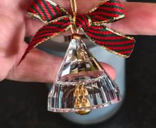 Preciosa crystal Christmas tree Crystal Bell decoration
