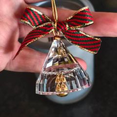 Preciosa crystal Christmas tree Crystal Bell decoration
