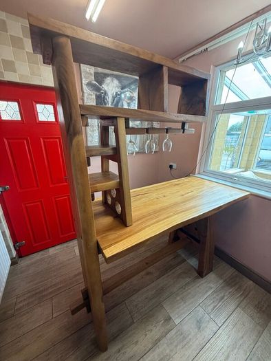 New Solid wooden table now 200 for quick sale