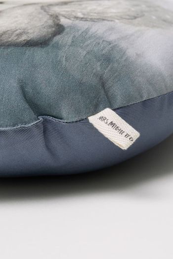 Mrs Mighetto X H&m/baby Exclusive Dusky Blue Cushion
