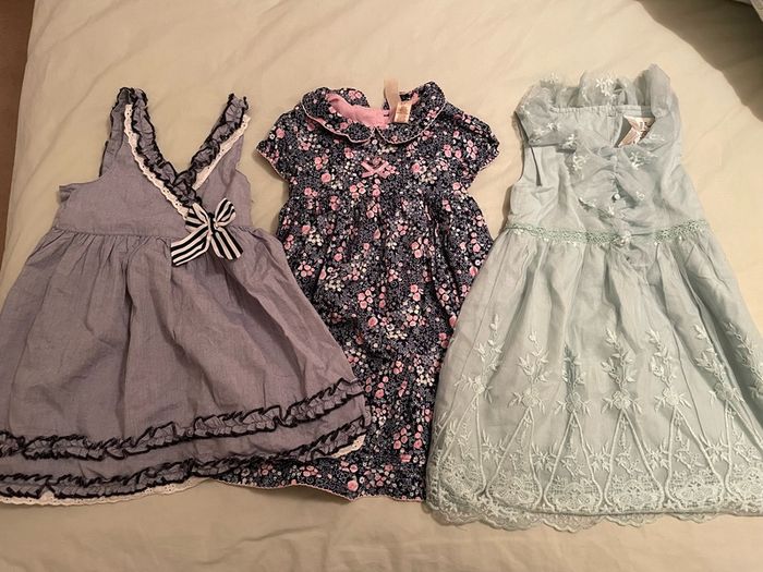 Bundle of 3 summer dresses age 2-3