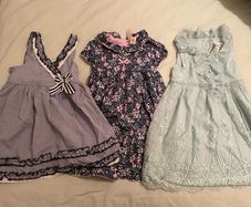 Bundle of 3 summer dresses age 2-3