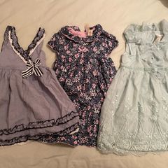 Bundle of 3 summer dresses age 2-3