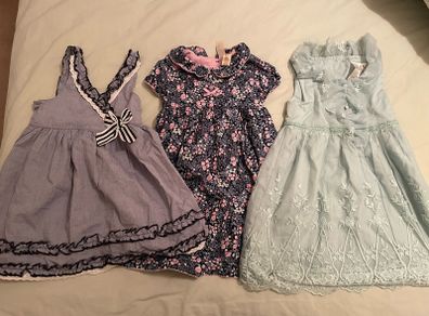 Bundle of 3 summer dresses age 2-3