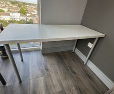 Modern White Office Desk