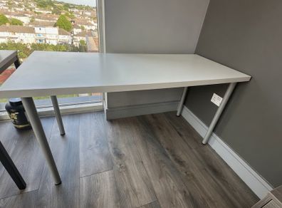 Modern White Office Desk