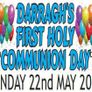 Personalised Communion Banner Poster with photos Image 5