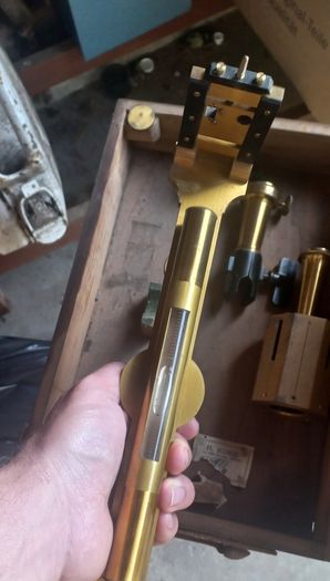 Antique  Engineering  Draftsman architectural  tool H.MORIN OF PARIS MAKER SOLID BRASS TOOLS